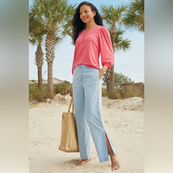 Soft Surroundings Pants - Soft Surroundings Wide-Leg Trousers - New - Size 20